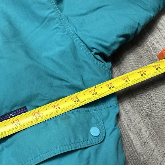 Vintage 80s Patagonia Fleece Lined Shelled Synchilla Jacket Womens L - Picture 7 of 8
